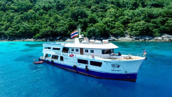 1-day tour to Racha Noi Island and Ko Racha Yai with diving experience on Mira Molly boat, including photos and videos