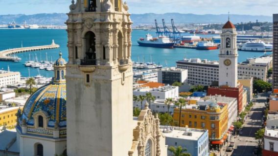 Lawatan Sehari di Los Angeles, Amerika Syarikat + Bandar Lama San Diego + Sunset Cliffs / Itinerari Fleksibel - Boleh Disesuaikan