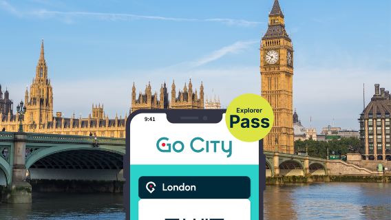 Go City Pase flexible de Londres [Incluye Torre de Londres/London Eye/Palacio de Kensington/Abadía de Westminster y más de 75 atracciones populares] London Explorer Pass