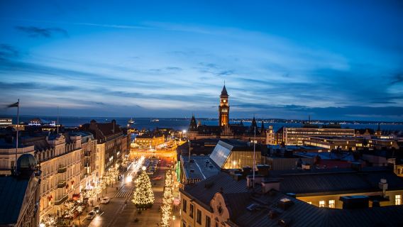 Passeio de Áudio pelos Destaques de Helsingborg: Maravilhas Históricas e Culturais