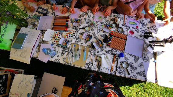 RIGA Center : Nature Journaling Tour (Watercolors)