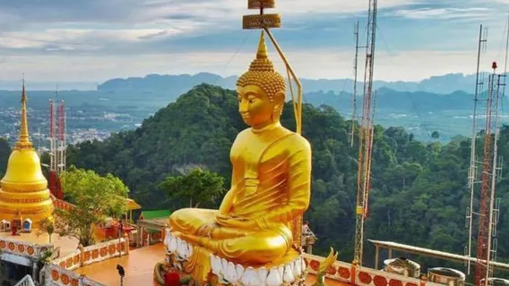 กระบี่: เหมาทัวร์ถ้ำเสือ น้ำพุร้อน และสระมรกต