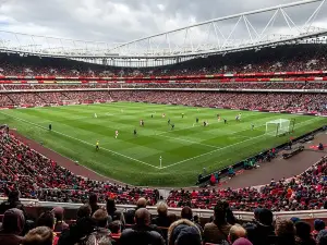 Arsenal Football Match at Emirates Stadium