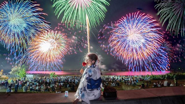 東京利根川花火大會一日遊【限定浪漫花火大會|打卡童話毛球海】