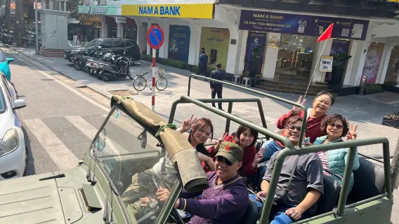 Hanoi Jeep Tur: Skjulte Gyder, Togstræde & Kultur Og Lokal Mad