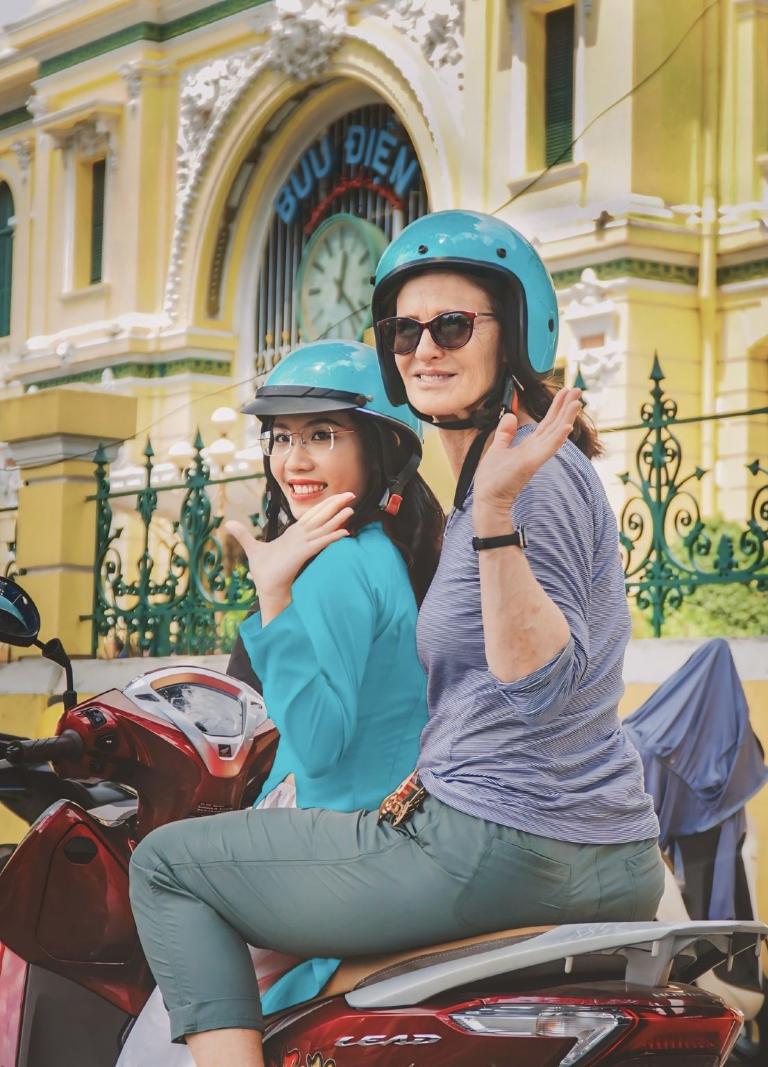 Street Food & Sightseeing on Scooter Tour in Ho Chi Minh City | Female Rider Optional