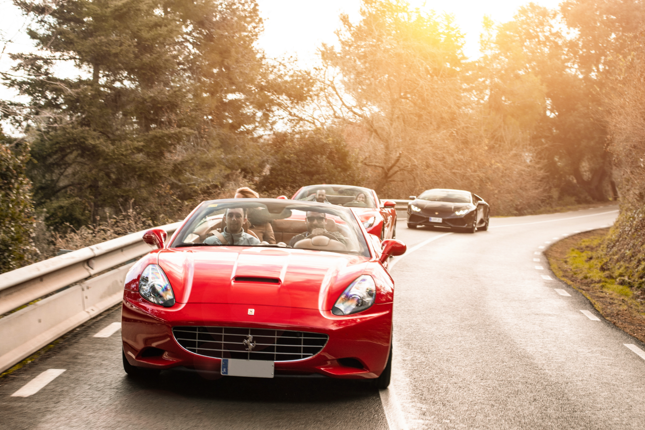 90-Minute Supercar Drive to Tibidabo Mountain