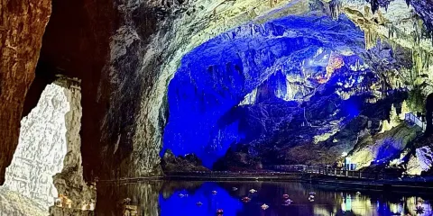 畢節出發打卡織金洞+織金大峽谷包車一日遊|上門接送+獨立用車