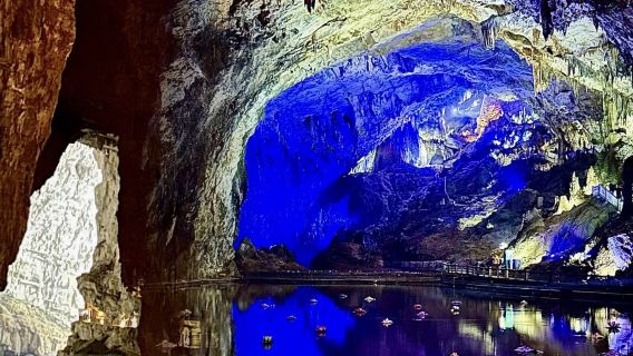 貴州畢節包車9小時一天遊織金洞+織金大峽谷/快速打卡自由行