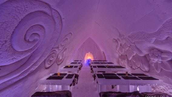 Arctic SnowHotel Visit with Ice Restaurant + Dinner
