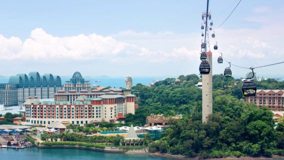 新加坡：聖淘沙纜車空中通票