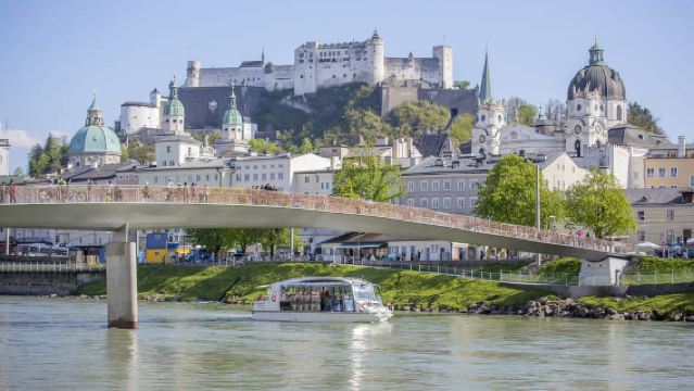 Salzburg: boottocht op de rivier de Salzach