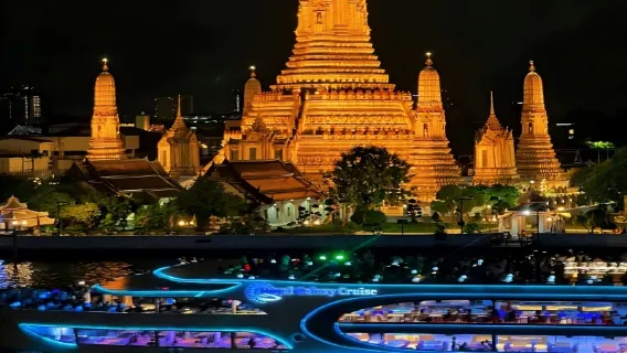 曼谷夜遊湄南河遊船 白玉蘭號/皇家公主號/璀璨珍珠號/奧彼林號/奧朗卡王子號/奢麗白號/奧朗卡王子號