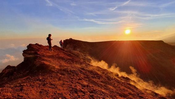 Da Taormina : Tour Etna al Tramonto con Cena