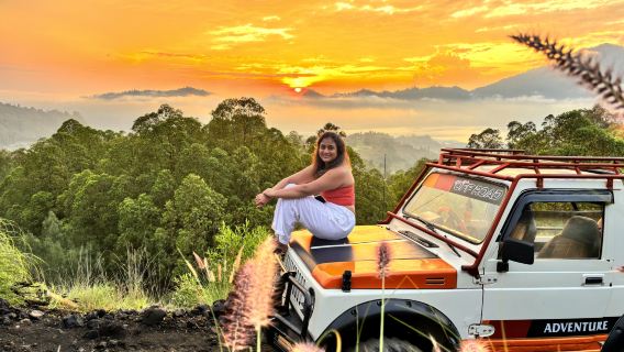 Tur Jeep Sunrise Gn. Batur dengan Pemandian Air Panas Opsional dan Transfer Hotel