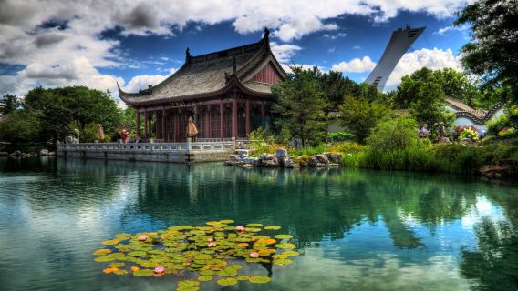 加拿大蒙特利爾植物園+皇家山公園+蒙特利爾地下城市一日遊