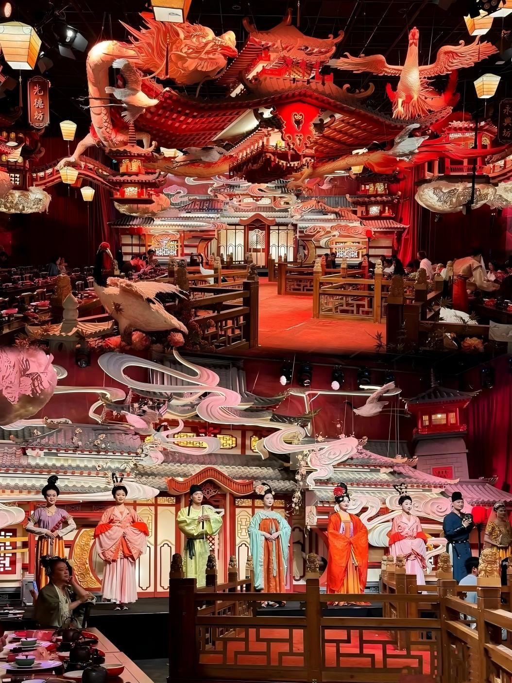Xu Banquet·Hefei Branch: Ode to Chang'an - Tang Dynasty Aesthetic Dining Show|Immersive royal banquet experience with panoramic views|Optional dress-up and makeup experience