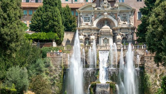 羅馬——蒂沃利包車一日遊行【蒂沃利雙別墅】