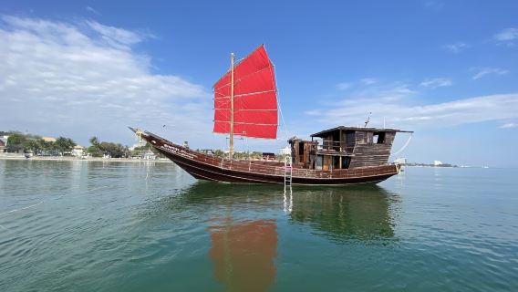ทัวร์ล่องเรือโจรสลัดหัวหินเต็มวันไปอำเภอสามร้อยยอดและอ่าวดอลฟิน