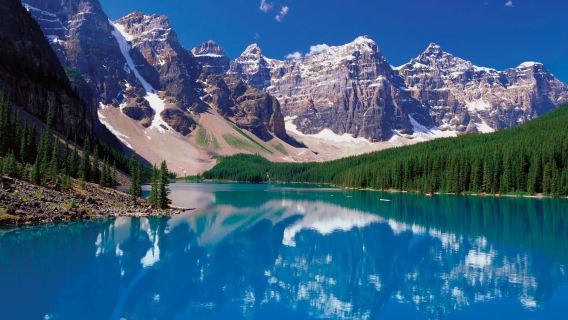 Lake Louise,Emerald Lake and Seasonal Moraine Lake Day Trip from Banff/Calgary/Canmore