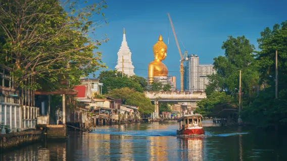 Featured tour starting at 3889 THB: Private Hidden Thonburi Walking Tour with Long-tail Boat: Street Food & Canal Life