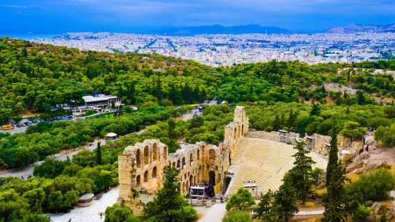 Greece Athens Acropolis + Kuil Zeus + Dataran Syntagma Lawatan Sehari [Sewaan Peribadi Berbahasa Cina dengan Pengangkutan dari Pintu ke Pintu]