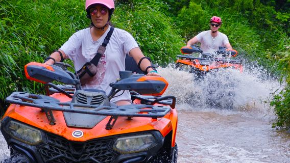 [Mountain bike off-road a Yangshuo] Attraversamento della giungla + Surf emozionante + Guida dell'istruttore + Assicurazione fornita