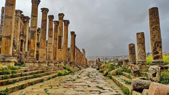 Dead Sea – Jerash – Ajloun – City tour Amman –  Dead Sea