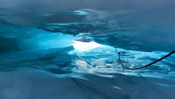 Small Group Glacier Hike at Mount Cook, South Island, New Zealand: Helicopter + Guide + Equipment, Tasman Glacier