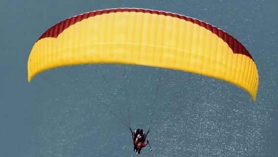 都江堰魚嘴滑翔傘俱樂部（都江堰店）滑翔傘飛行體驗【海拔1100公尺起/俯瞰都江堰/GoPro拍攝】