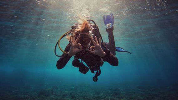 PADI Open Water Diver course for beginners in Tenerife