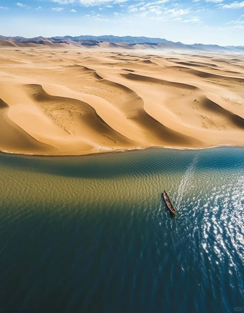 沙湖+水洞溝：來寧夏玩出世界範兒