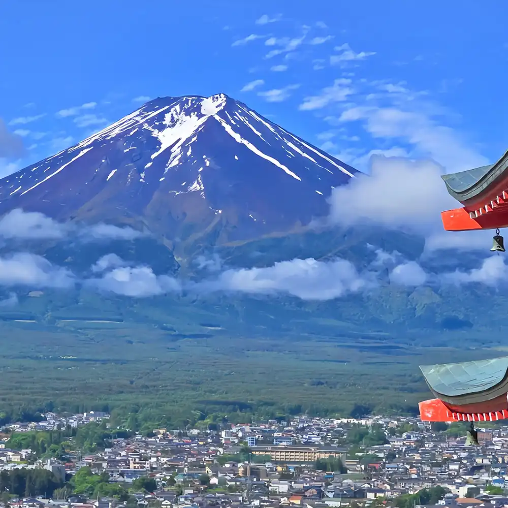 Tokyo Mt. Fuji Kawaguchiko Panoramic Ropeway, Oshino Hakkai, and