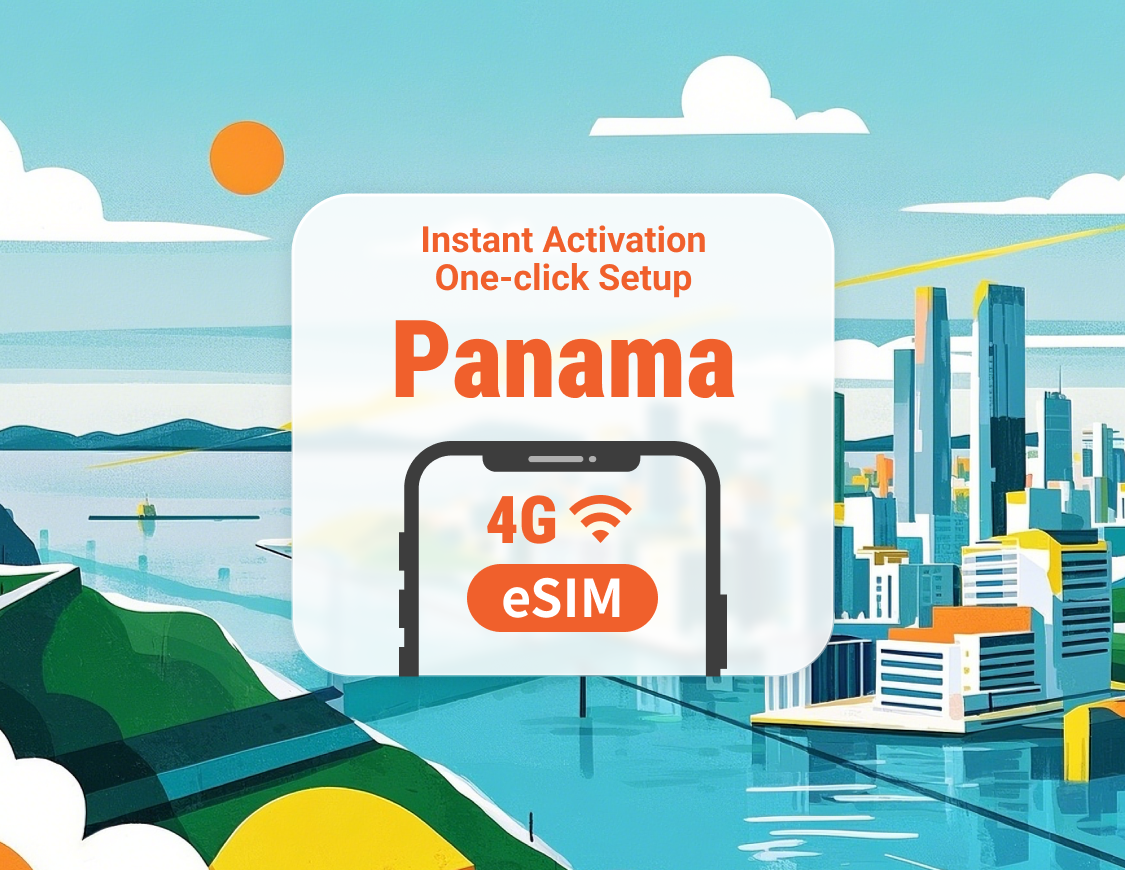 Panama eSIM | 3–30 Days | In-App Activation | Instant QR Delivery