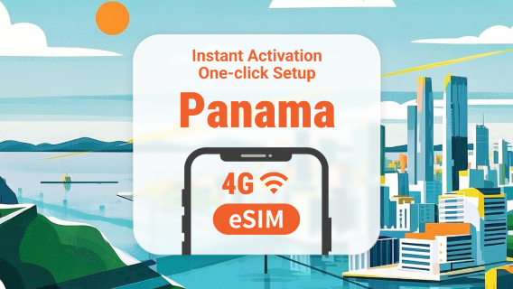 Panama eSIM | Supports ChatGPT & TikTok | 1–30 Days | Instant QR