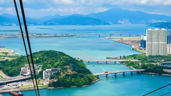 Voiture avec chauffeur charter de Macao à Hong Kong : Excursion d'une journée sur l'île de Lantau, à Tsim Sha Tsui et au port de Victoria