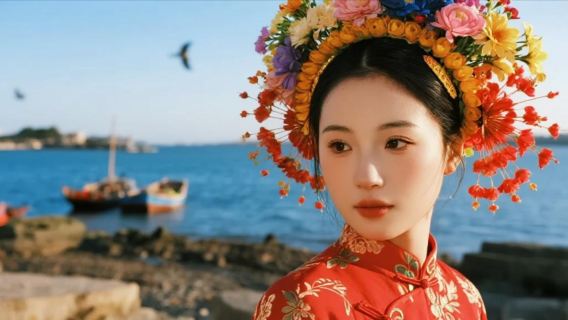 蟳埔村+泉州開元寺+西街一日遊【16人小團含午餐含簪花體驗】