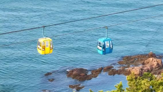 Escursione di un giorno sulla funivia trasversale di Shandong Weihai, Motianling, Isola di Hailu, Blue West