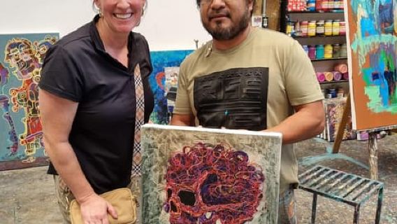 Visita a laboratori e studi di arte contemporanea