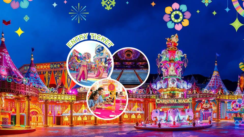 Phuket: Spettacolo di Magia di Carnevale e Cena Combinata