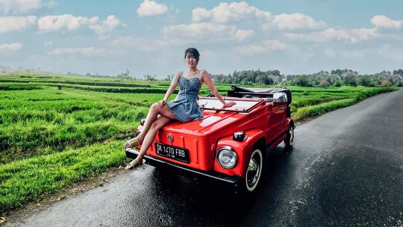 Aventura clásica en VW por Bali Ubud: cultura, naturaleza y rincones para Instagram