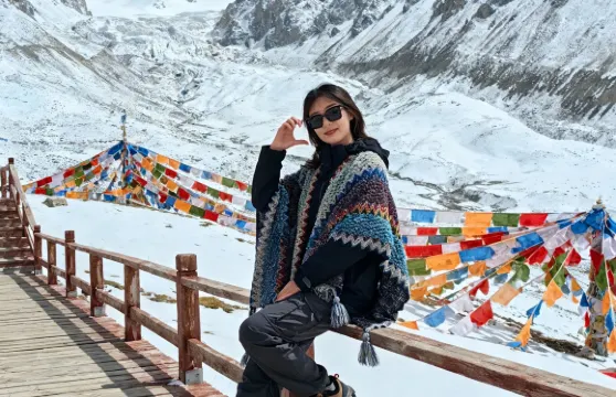 【贈送點心●多套餐】人生第一座雪山*崗什卡雪峰*連心湖