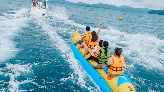 Однодневный тур на скоростном катере на остров Banana Beach (Коралловый остров) с Пхукета | Белоснежный пляж · Сноркелинг | Дополнительные водные развлечения | Трансфер из отеля