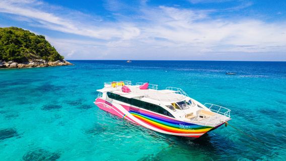 Phi Phi Islands + Maya Bay + Koh Khai Nok 1-day tour | Includes island entrance fee | Half-price airport drop-off service