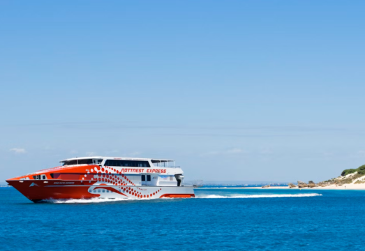 Perth Rottnest Island Ferry Ticket - Rottnest Express [one-way/round-trip options + departure from Perth city/Fremantle + optional hotel transfer... AUD 50.3