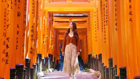 Lawatan sehari ke bandar lama Kyoto & Nara: Kawasan Kuil Kiyomizu + Taman Nara + Kuil Fushimi Inari