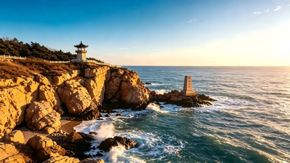 Lawatan Sehari ke Tanjung Chengshan Weihai + Kapal Blueways + Pantai Naxiang [Pilihan Tanjung Chengshan + Pulau Hailü]