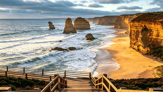 Tour 1 ngày đường mòn Great Ocean Road + 12 Tông Đồ tại Melbourne (tùy chọn bậc thang Gibson/không ngược sáng)