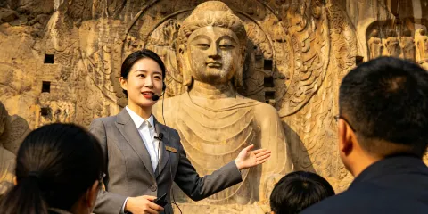 龍門石窟精品講解【2小時大咖深度講解+包含耳機】