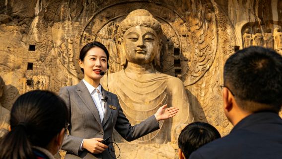 龍門石窟精品導覽/半日遊【2小時深度導覽+藍牙耳麥】